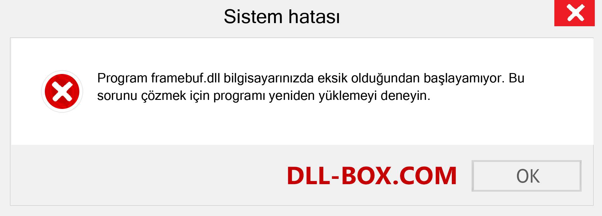 framebuf.dll dosyası eksik mi? Windows 7, 8, 10 için İndirin - Windows'ta framebuf dll Eksik Hatasını Düzeltin, fotoğraflar, resimler